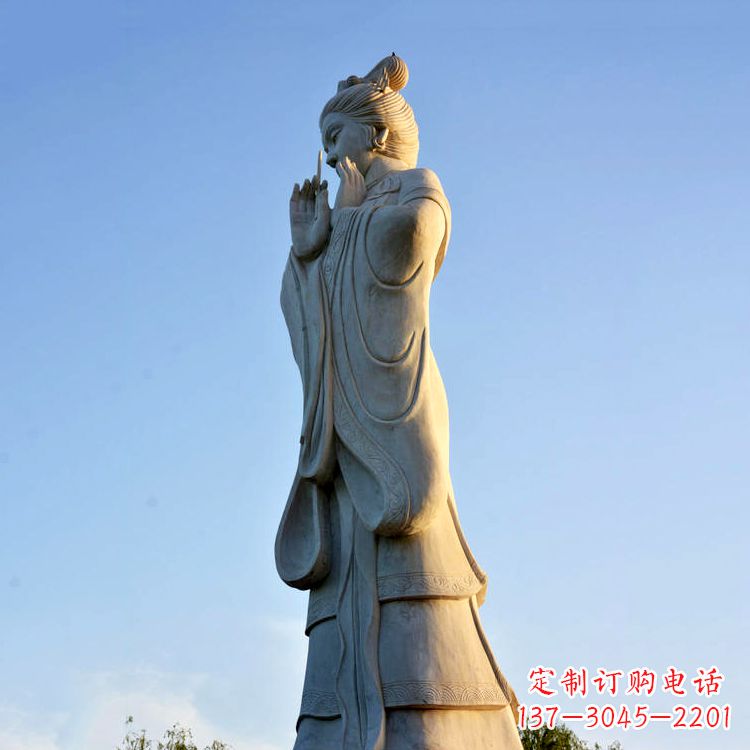威海貂蝉雕塑精美礼品，赠送古代美女历史人物