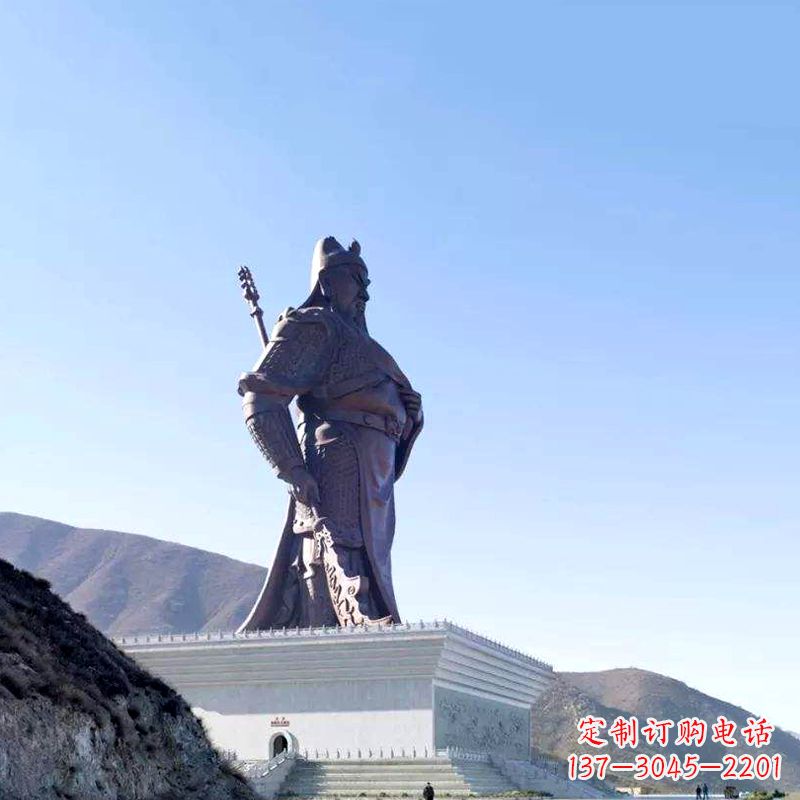 威海关公铸铜雕塑——传承三国历史文化的精美雕塑