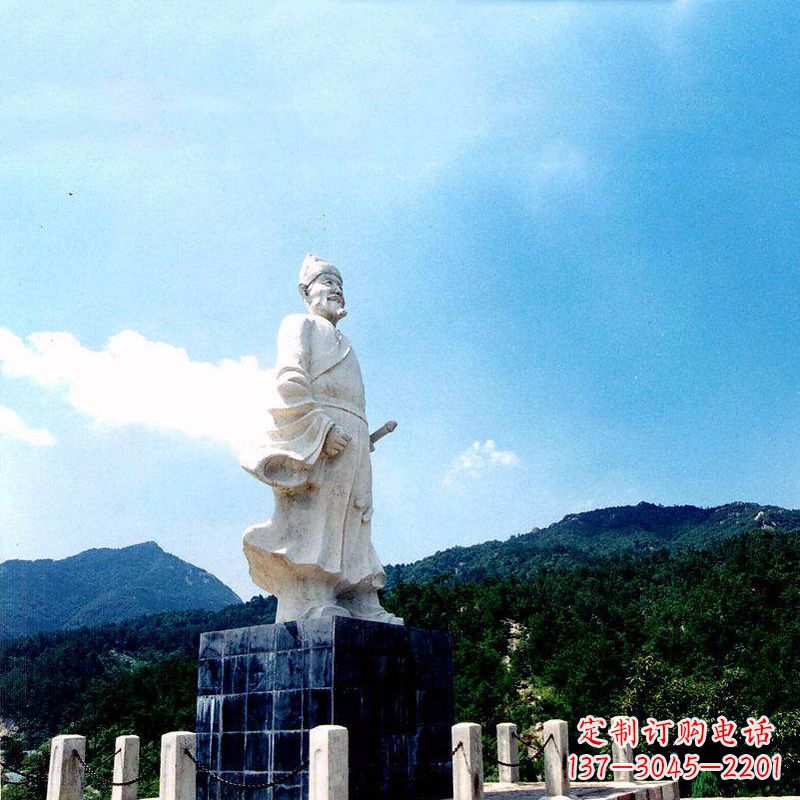 威海大型景区历史名人朱元璋石雕塑像