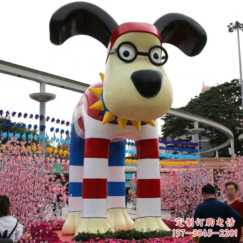 威海大型动物雕塑-增添商场广场景观美陈