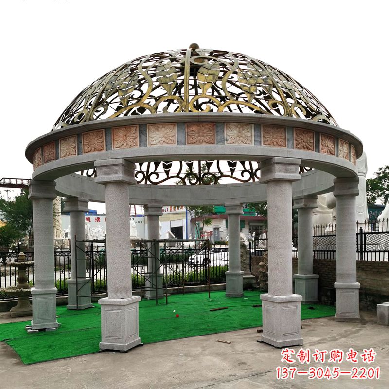 威海中领雕塑凉亭雕塑定制