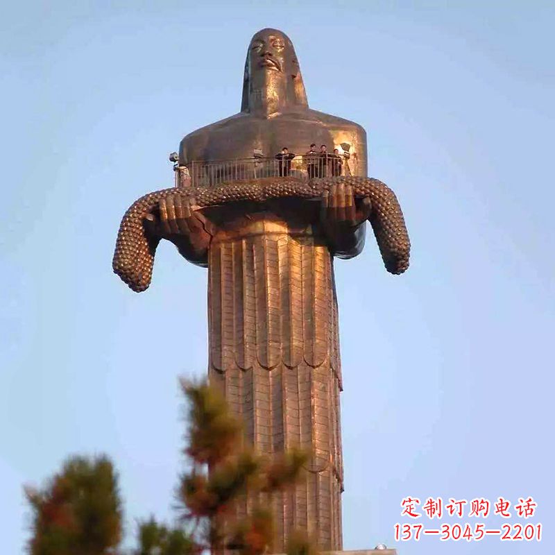 威海高质量神农雕塑定制