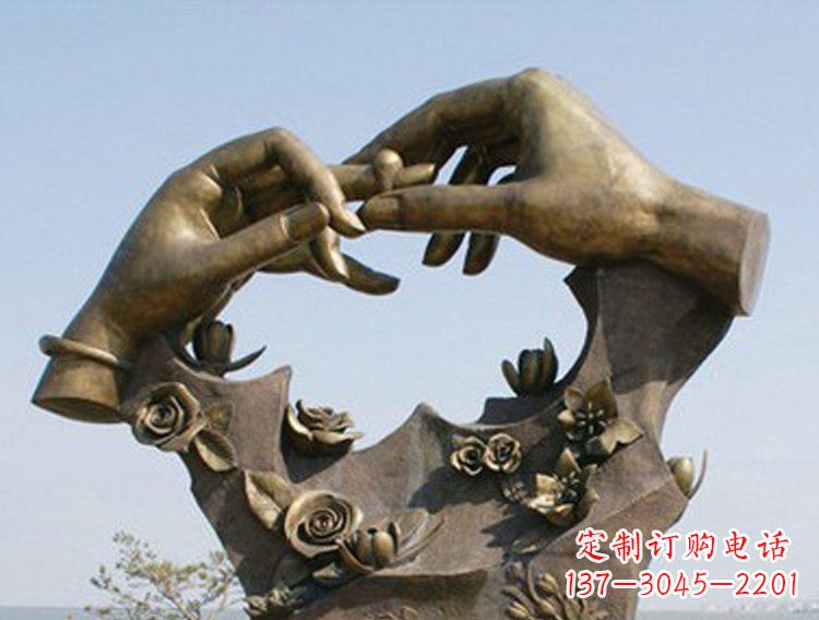 威海精美手铜戒指雕塑