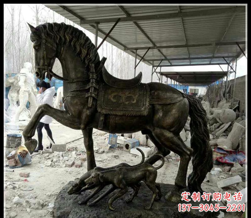 威海高品质马雕塑