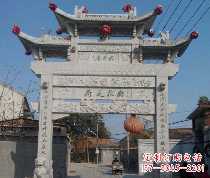 威海优质大理石牌坊雕塑