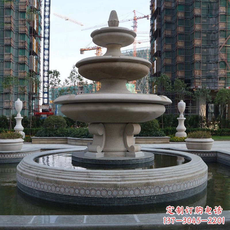 威海东阳石雕喷泉雕塑定制