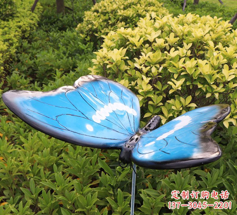 威海自然美妙的蝴蝶雕塑