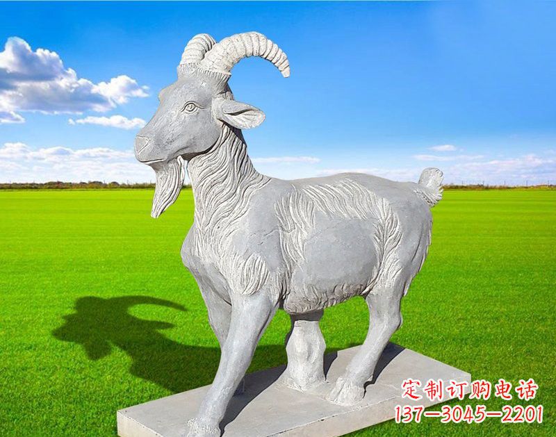 威海中领雕塑以动物形态展现的艺术石雕
