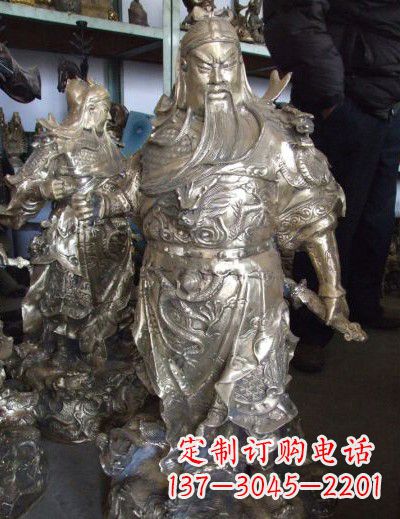 威海锻铜关公雕塑,追求完美的精品工艺