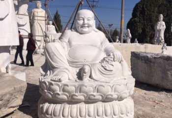 威海大肚弥勒佛石雕