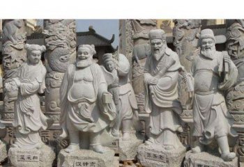威海大理石八仙雕塑神秘的艺术之美