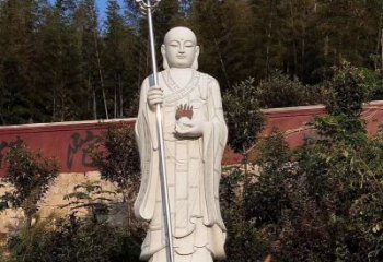 威海大型地藏王佛像石雕景观雕塑