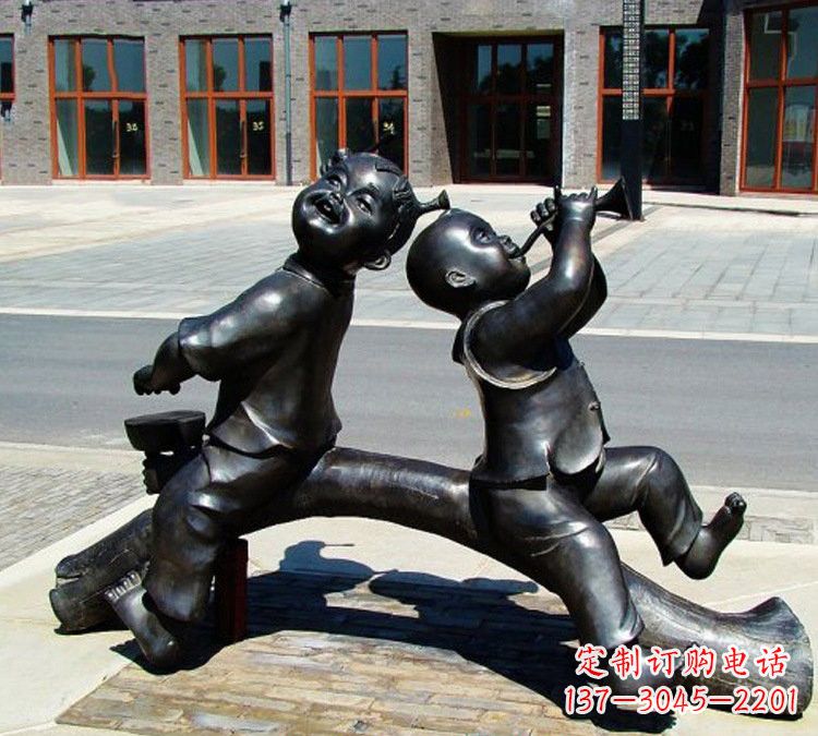 威海铜雕童趣,引领儿童童趣生活