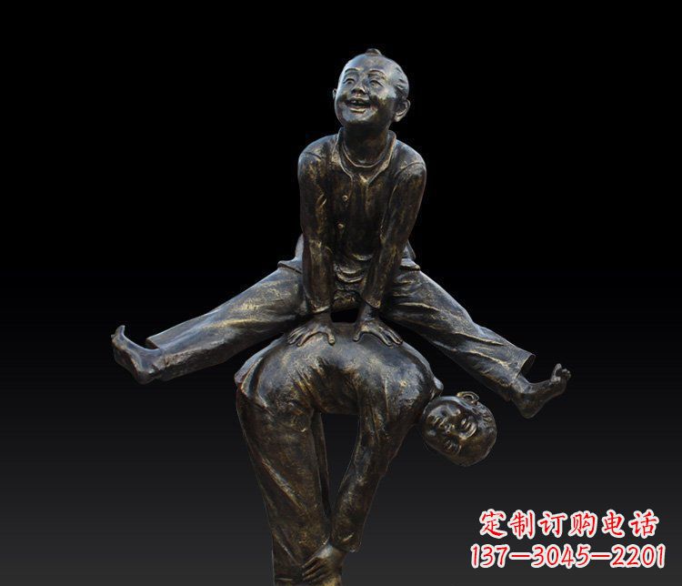 威海儿童友善的山羊雕塑