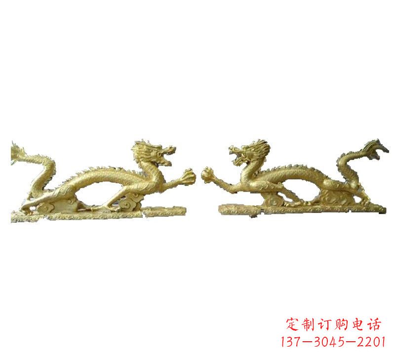 威海高品质铸铜龙雕塑