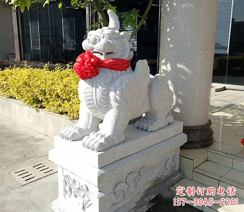 威海优雅的独角兽雕塑