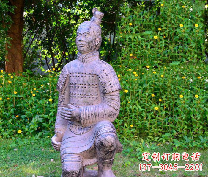 威海古代兵马俑雕塑定制