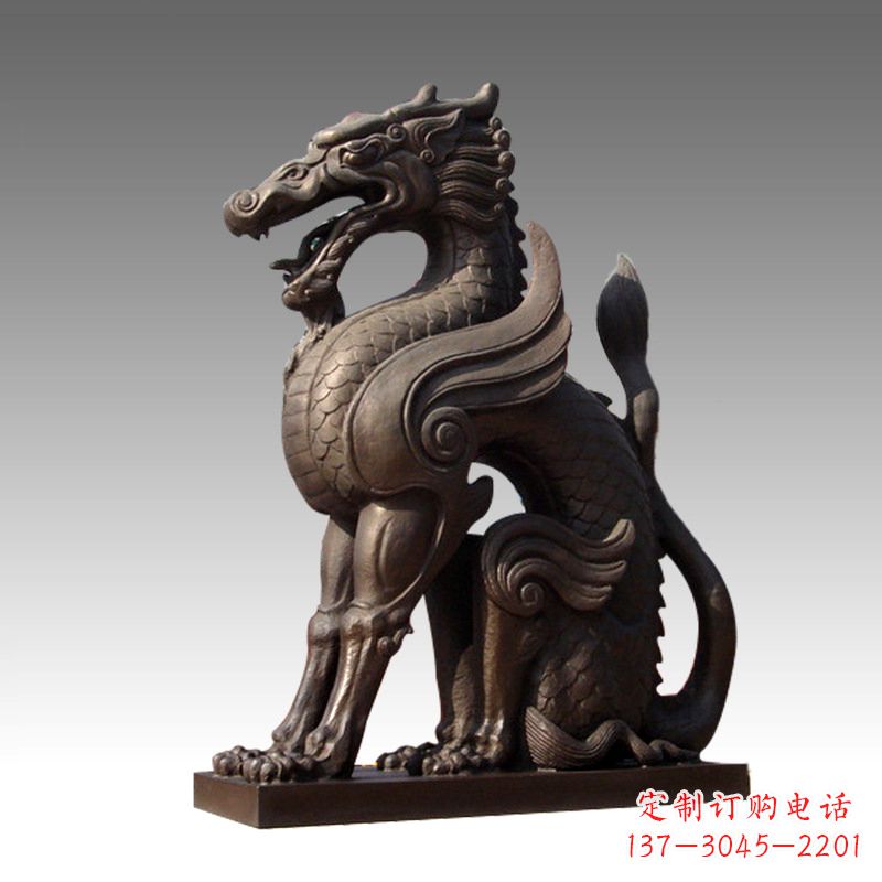 威海唯美传统龙雕塑
