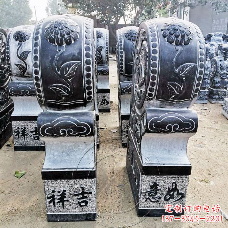 威海古典门墩雕塑