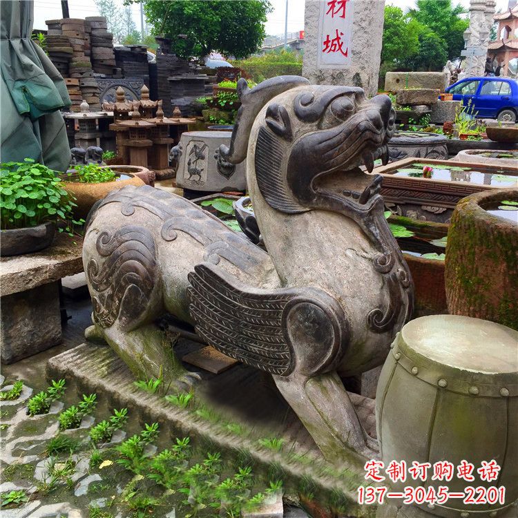 威海仿古貔貅石雕