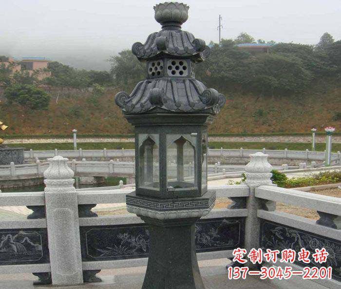 威海仿古石灯雕塑,点亮景观空间