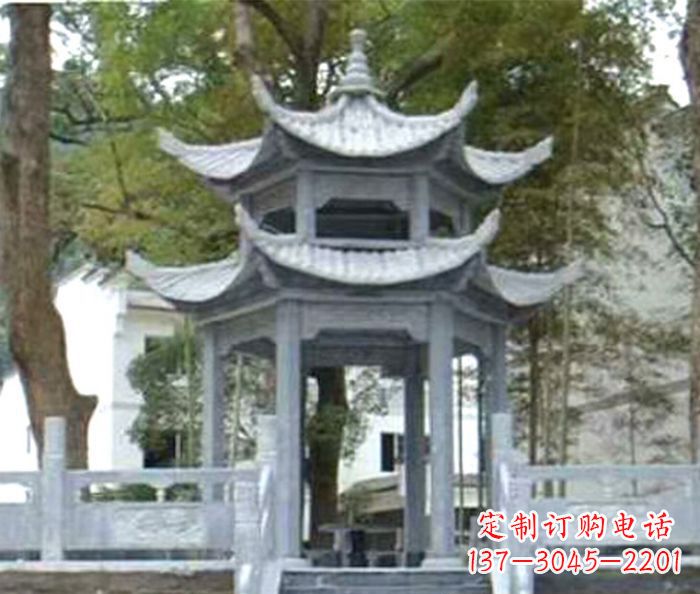 威海中领雕塑凉亭石雕——传承古典精髓,融情于雕塑之中