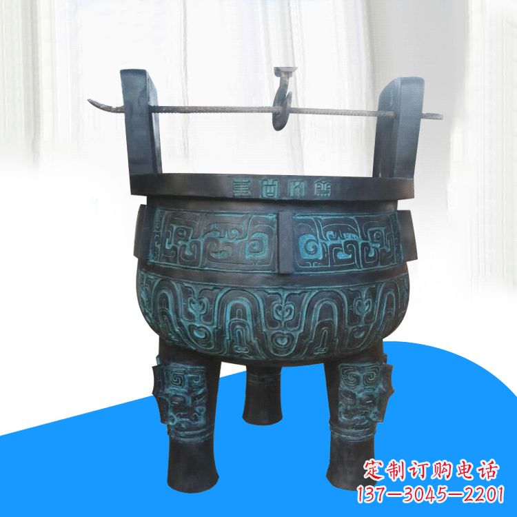 威海仿古香炉雕塑