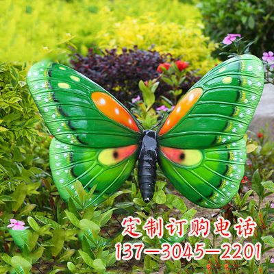 威海仿真蝴蝶_绿色款35x65x42