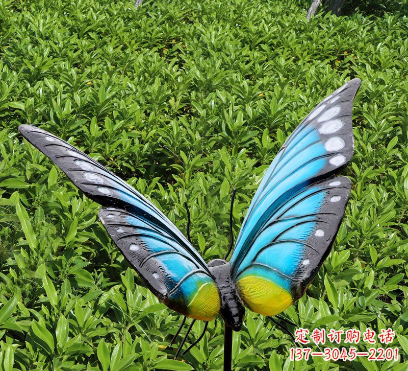 威海玻璃钢蝴蝶雕塑