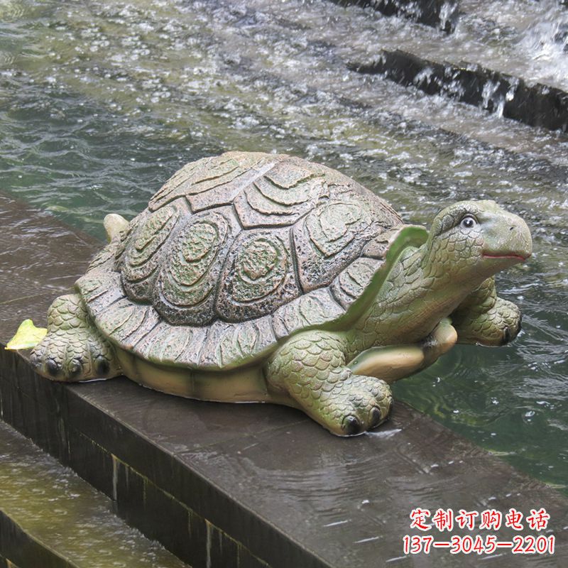 威海艺术精美 含蓄细腻的乌龟雕塑摆件