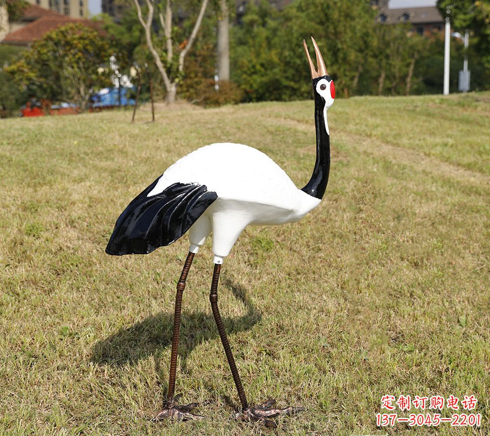 威海精美仙鹤雕塑