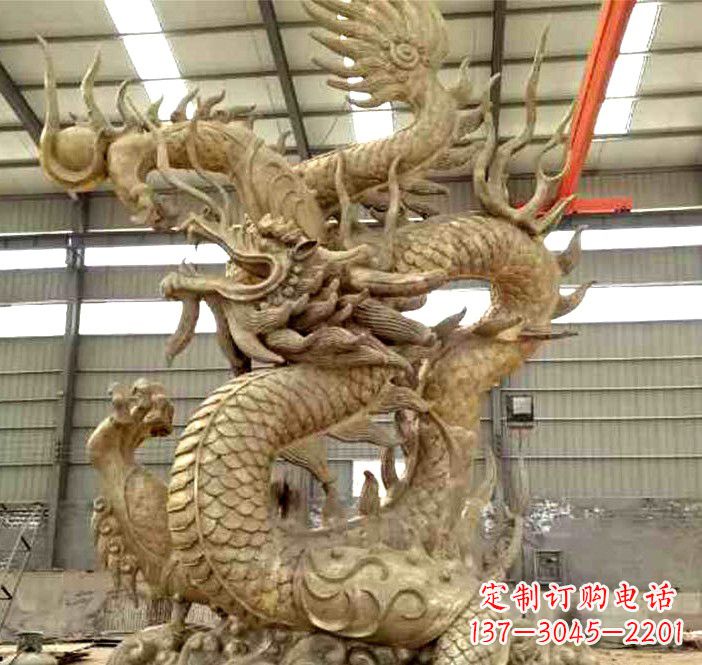 威海飞龙铜雕塑