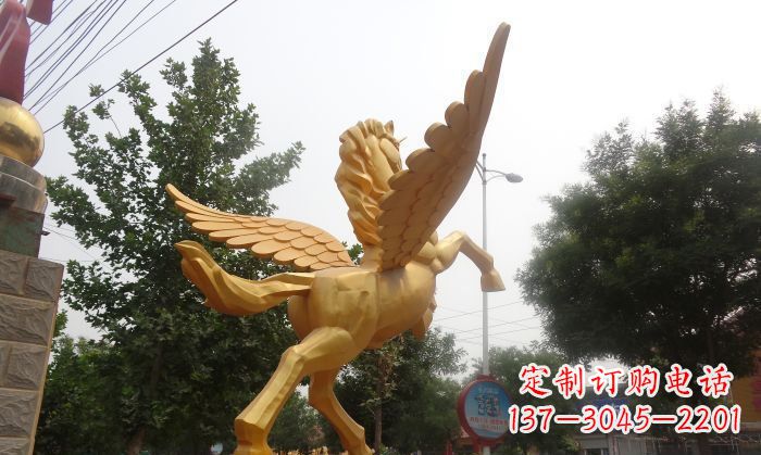 威海精美动物铜雕
