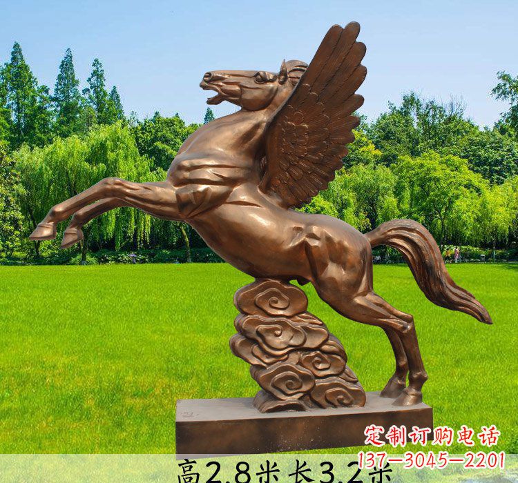 威海精致细腻的马雕塑