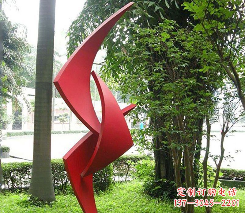 威海高端不锈钢风车雕塑
