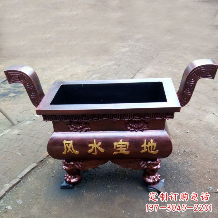 威海精美香炉铜雕