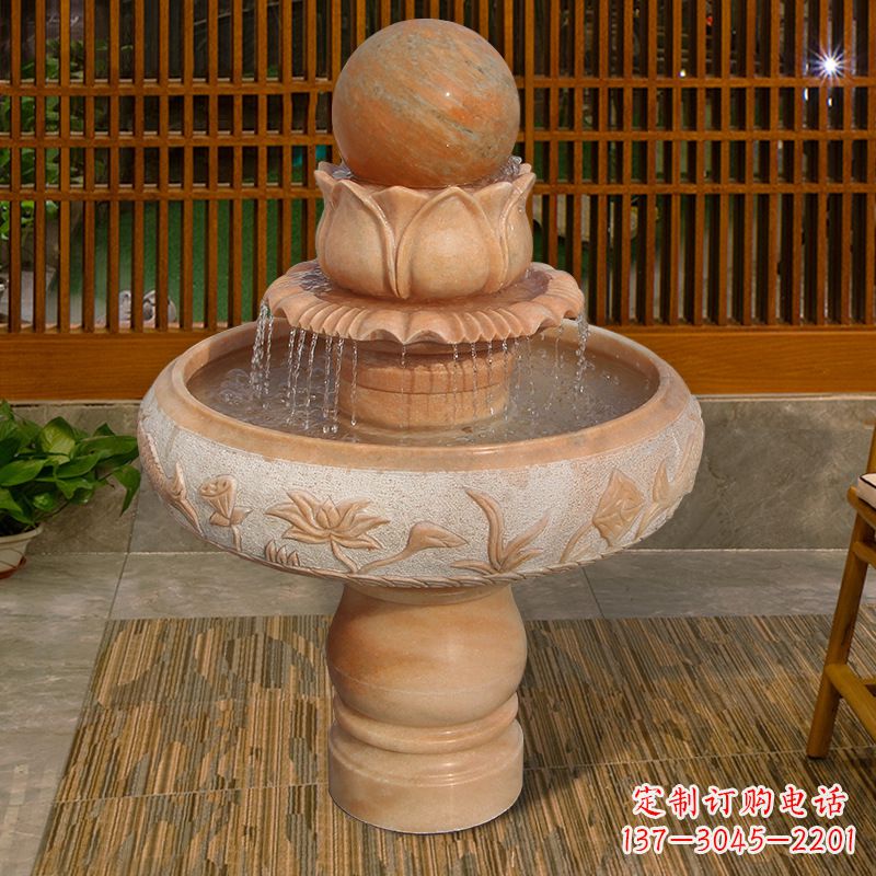 威海涪陵石雕风水球