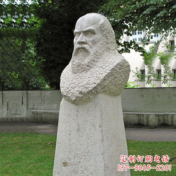 威海伽利略石雕头像