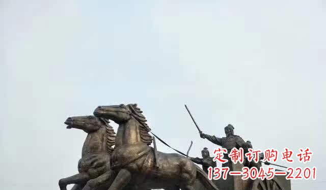 威海文艺复兴风格马车雕塑