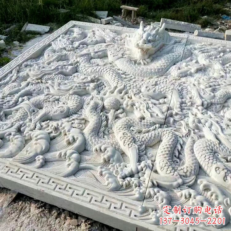 威海产品名称传统建筑高浮雕龙纹雕塑