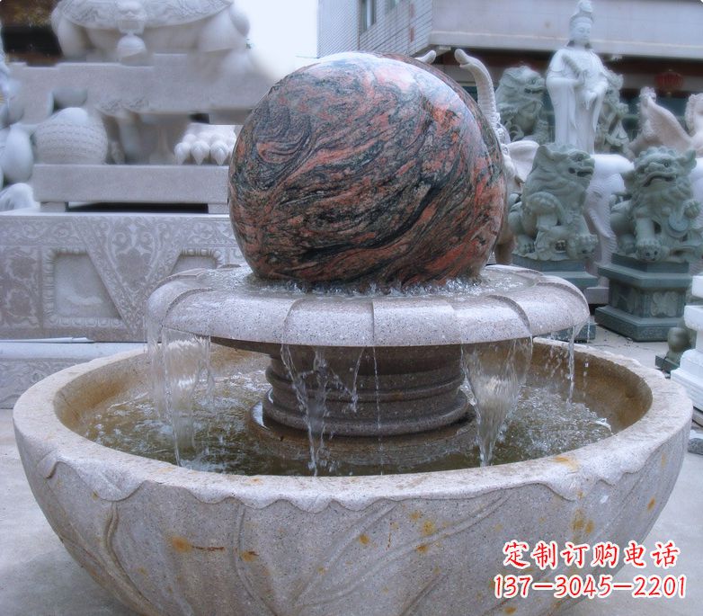 威海时尚精致·水流喷泉雕塑