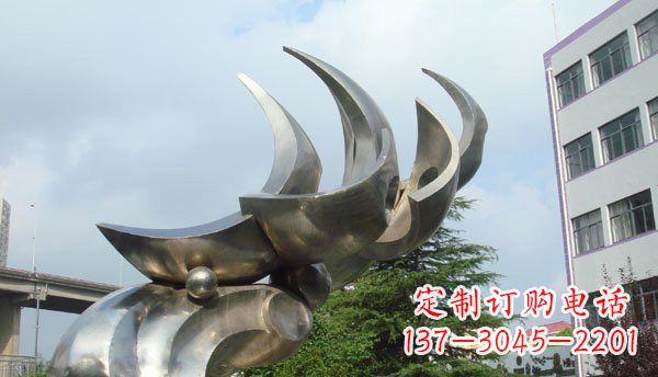 威海中领雕塑出品不锈钢海鸥雕塑