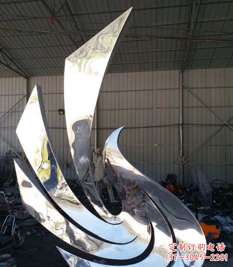 威海精巧不锈钢和平鸽雕塑
