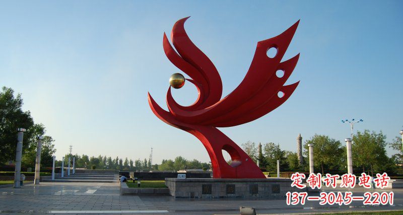 威海凤凰雕塑——浓缩的美丽传统