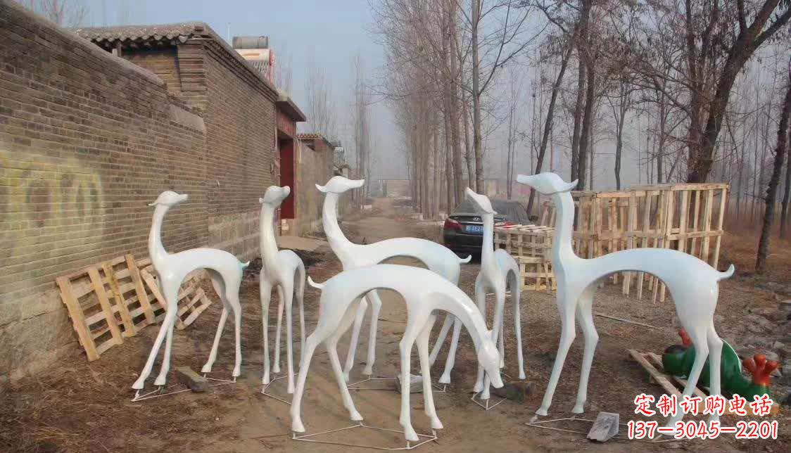 威海英锐不锈钢鹿雕塑——让您的雕塑体验更加令人惊叹