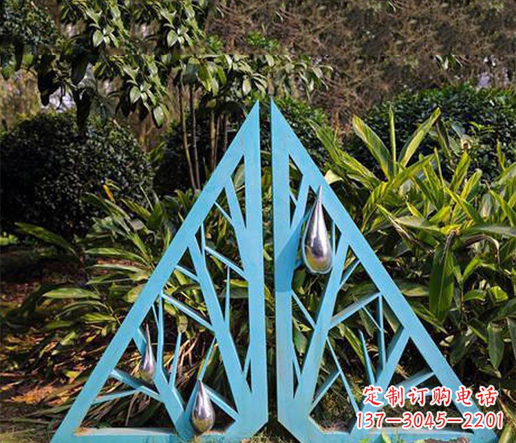 威海 风格树枝不锈钢景观雕塑
