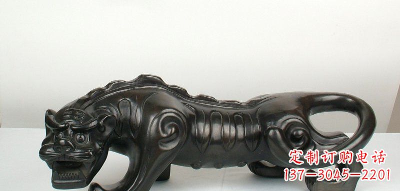 威海象征精神力量的老虎雕塑