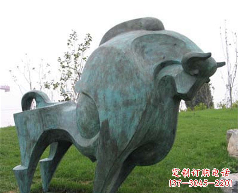 威海铜雕动物雕塑