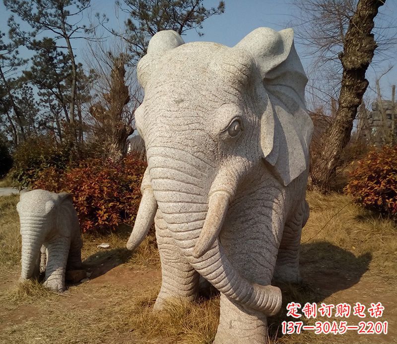 威海精美大象雕塑