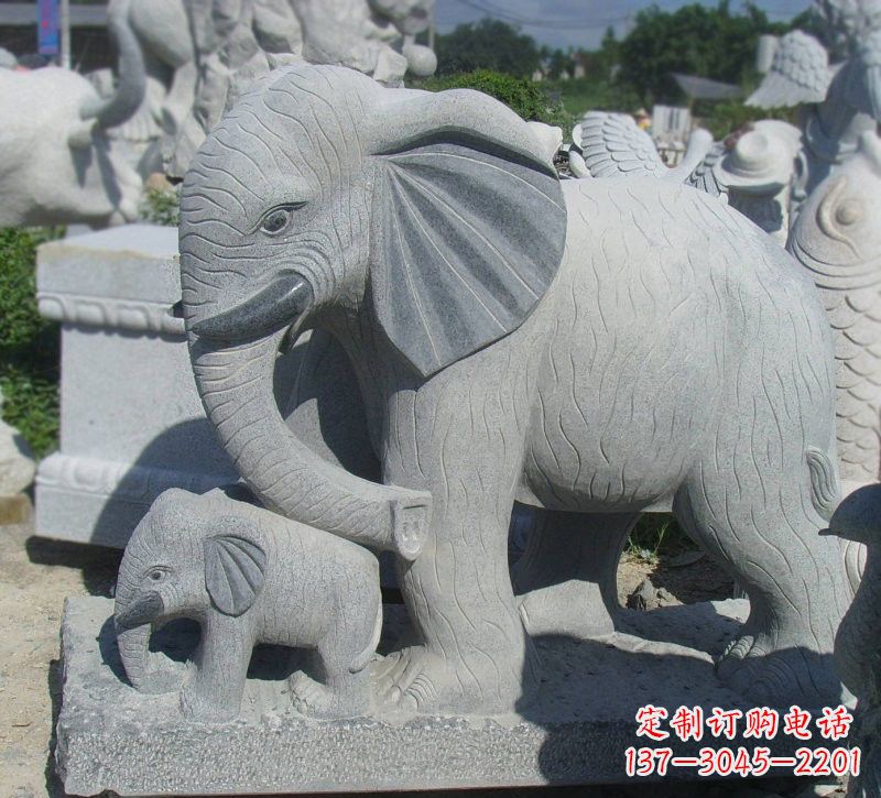 威海雕塑艺术大象雕塑